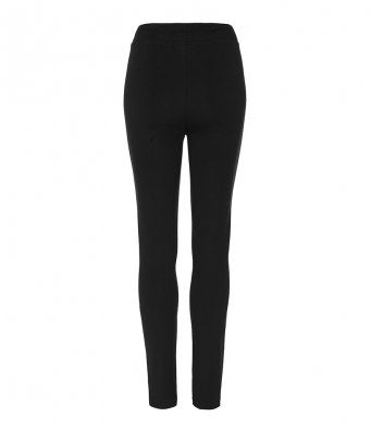AWDis Girlie Black Ladies Tapered Track Pants Tracksuit Bottoms