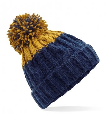 Beechfield Apres warm winter beanie bobble hat