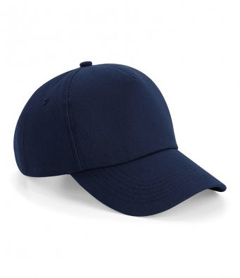 Beechfield Authentic 5 Panel baseball cap hat Navy
