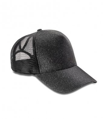 Result Core New York Sparkle Cap Black and Grey