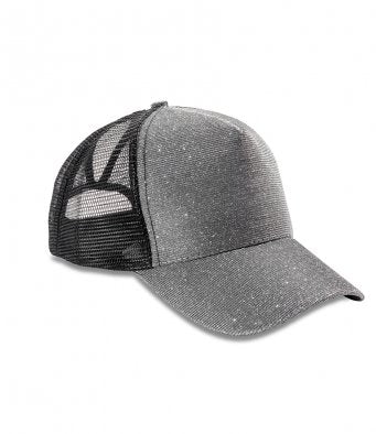 Result Core New York Sparkle Cap Black and Grey