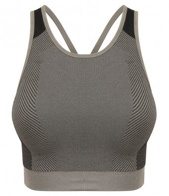 Tombo Ladies Seamless Crop Top