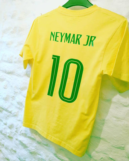 Brazil Football Hero Neymar tee T shirt