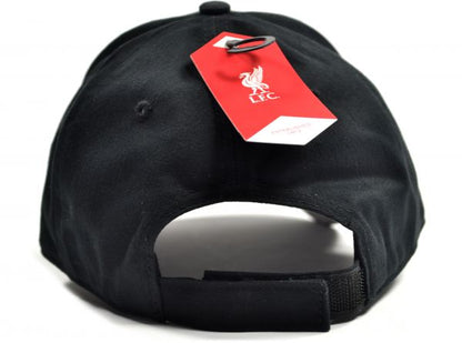 LIVERPOOL CAP BLACK RED LIVERBIRD