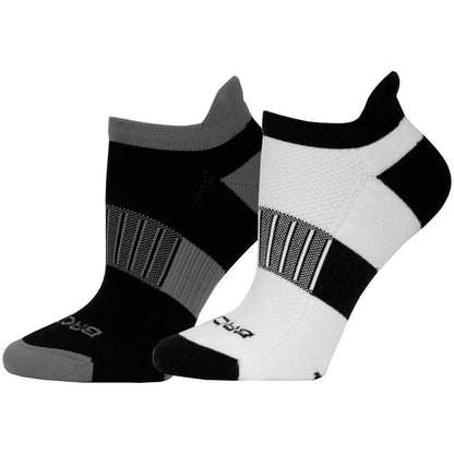 Brooks unisex Ghost Midweight running socks two pack