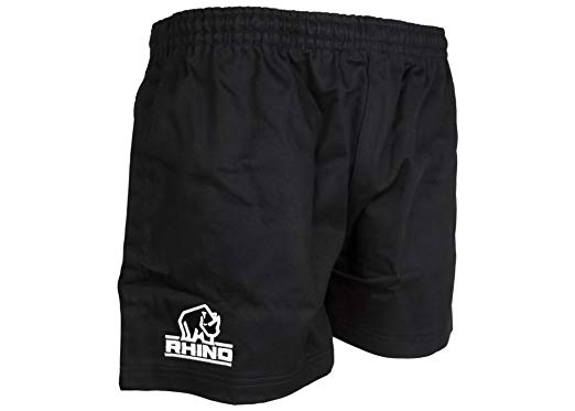 Rhino Auckland rugby shorts adult black