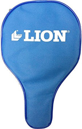 Lion Table tennis bat cover blue