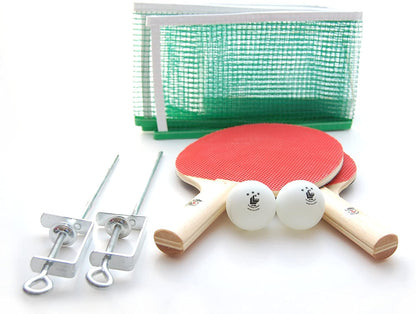 Lion 2 Bat Table Tennis Starter Set With Net