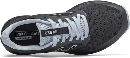 New Balance 520v6 Ladies Running Trainer black/light blue