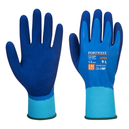 Portwest Workwear AP80 - Liquid Pro Waterproof Glove Blue