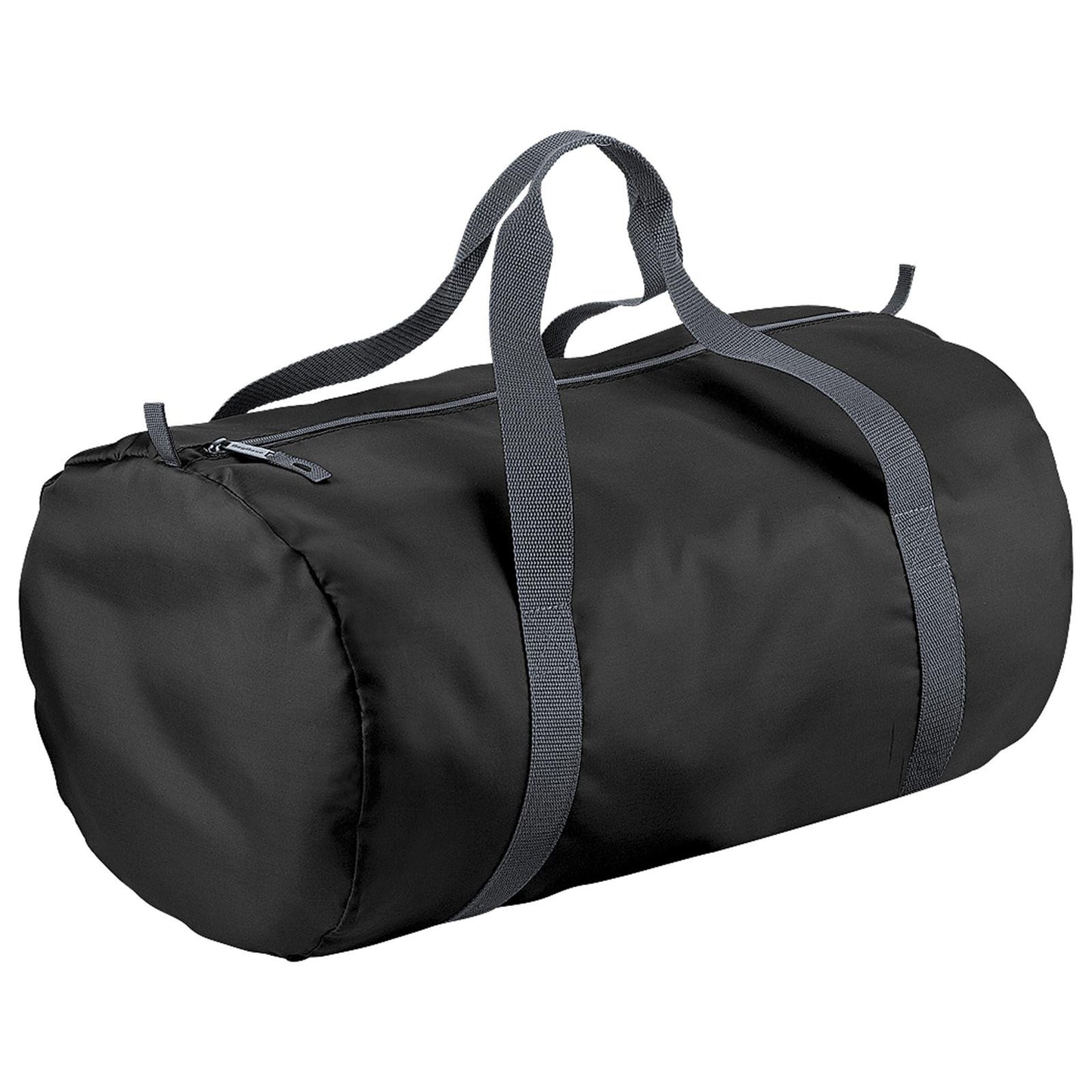 BagBase Packaway Barrel Holdall Bag Black 32Litres