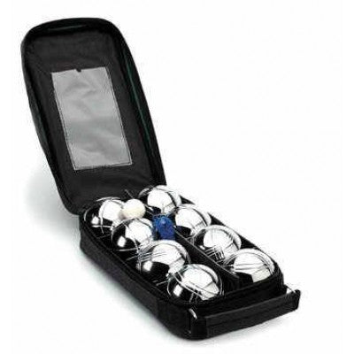 Chromed Boule Petanque Set of 8
