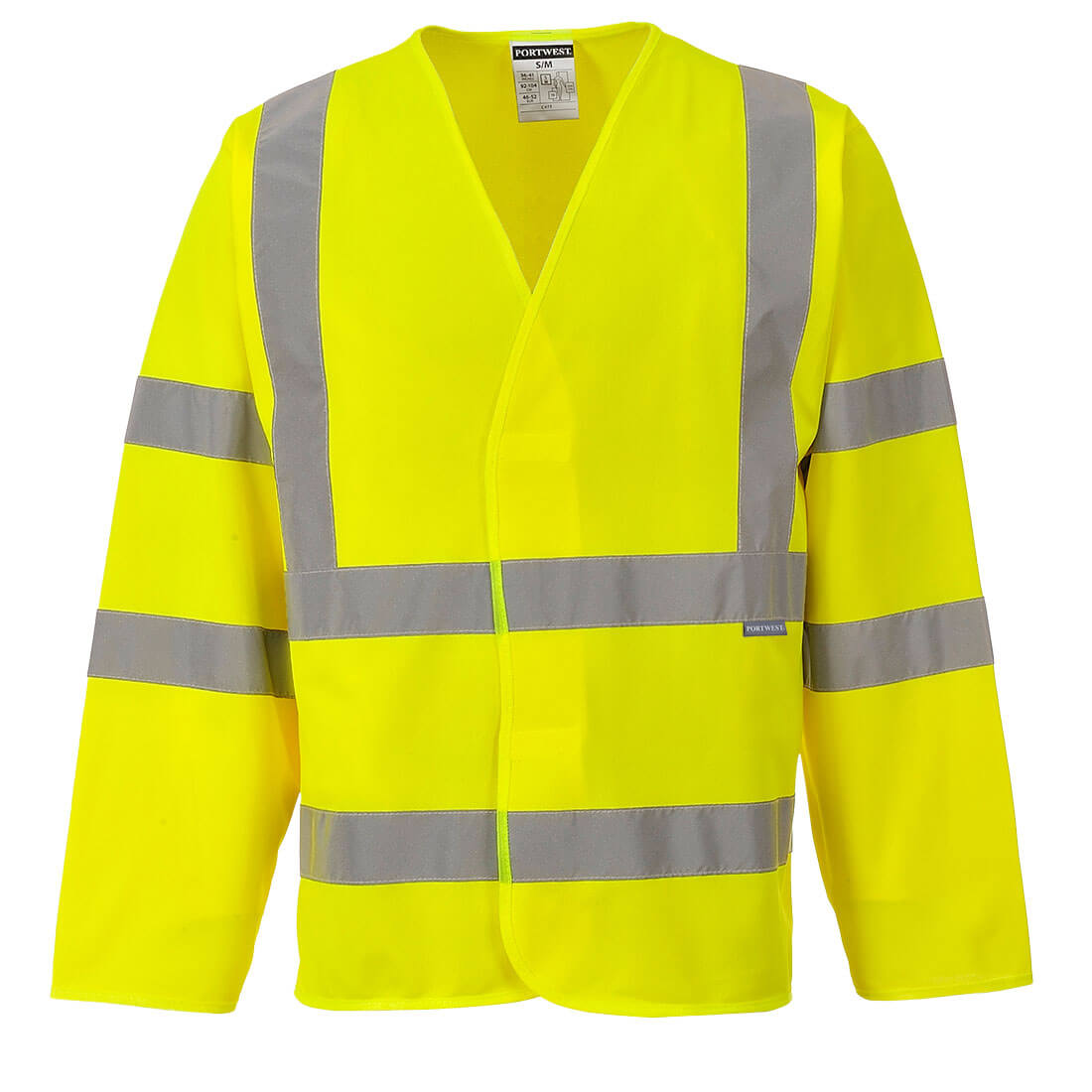 Portwest Workwear C473 - Hi-Vis Two Band & Brace Jacket Yellow