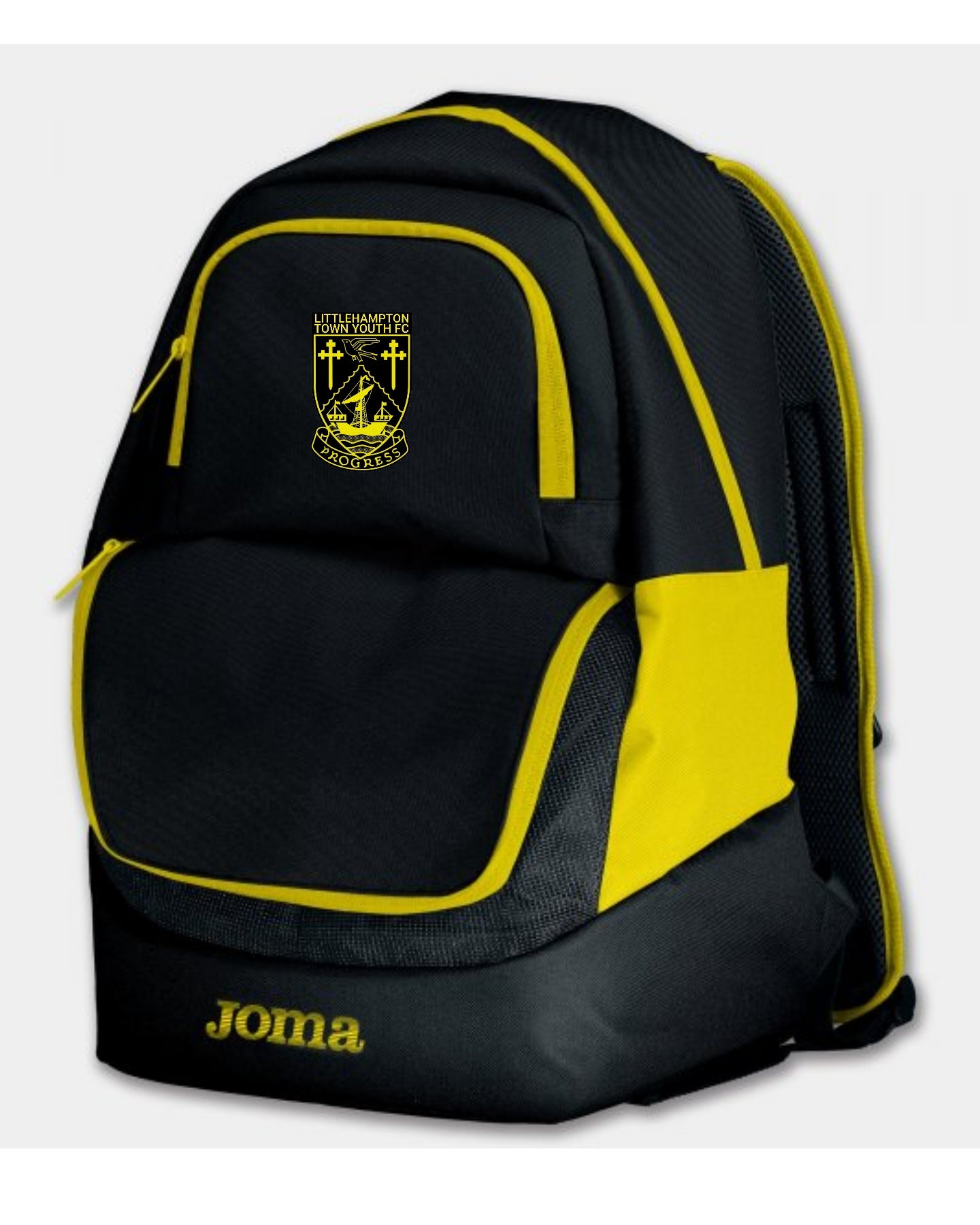 LTYFC Joma Backpack Black/Yellow