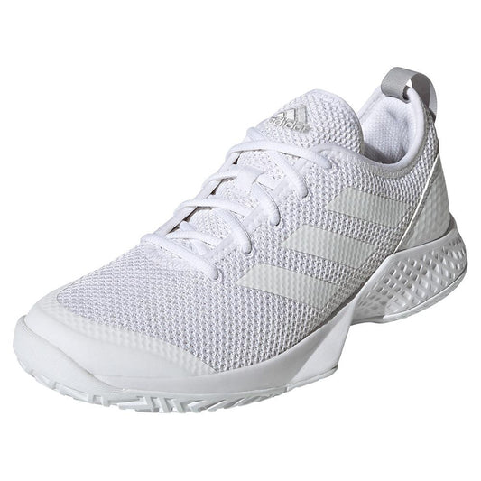 Adidas Women's CourtFlash Tennis Shoes Footwear White