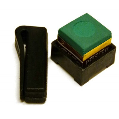 Magnetic chalk holder for snooker or pool