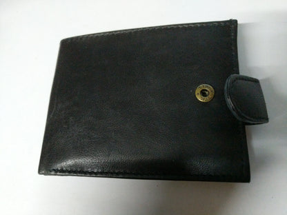 Black Leather Wallet GH Stafford STYLE 1192 RFID Protected