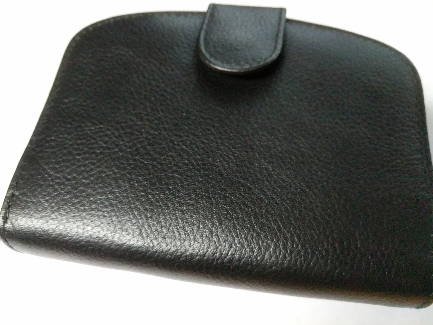 Charles Smith Zip Round Leather Purse- 12x9cm