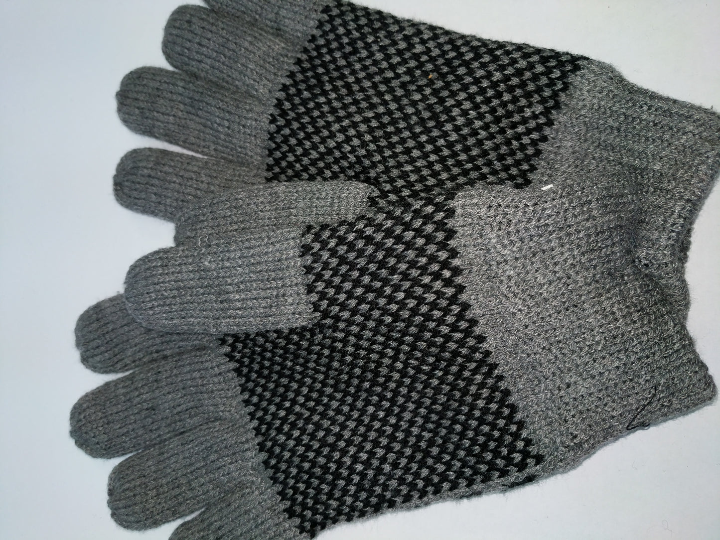 Men's Winter Thick Thinsulate Wool Gloves navy or grey options