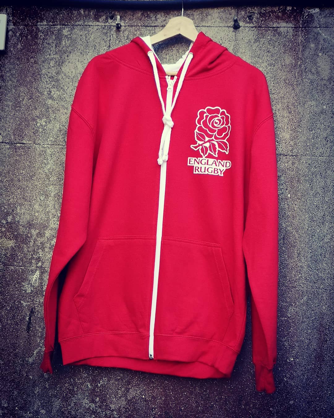 England Rugby World Cup Supporters Zip up Hoodie top S-XXL