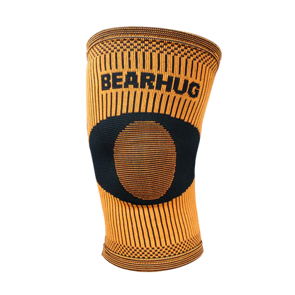 BEARHUG KNEE COMPRESSION SUPPORT SLEEVE FOR ARTHRITIC RELIEF & GENERAL PAIN RECOVERY - BAMBOO