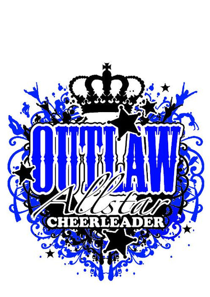 Outlaw Allstars Cheer T-shirt