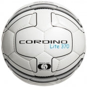 Precision Cordino Lite Match Football AGE 12-14 370g - White/Black Size 5