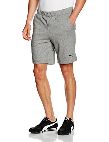 Puma Essentials mens cotton shorts grey or navy