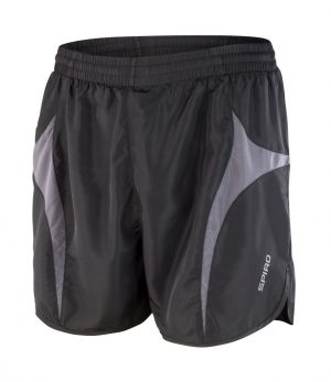 Spiro Men's Micro-Lite Running Shorts Black/Navy