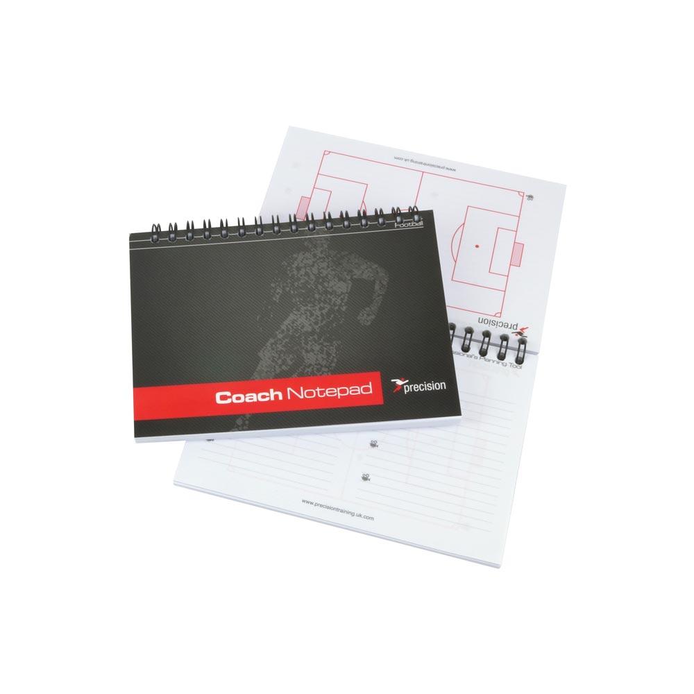 Precision A6 Football Pro-Coach Notepad (Pack 6)