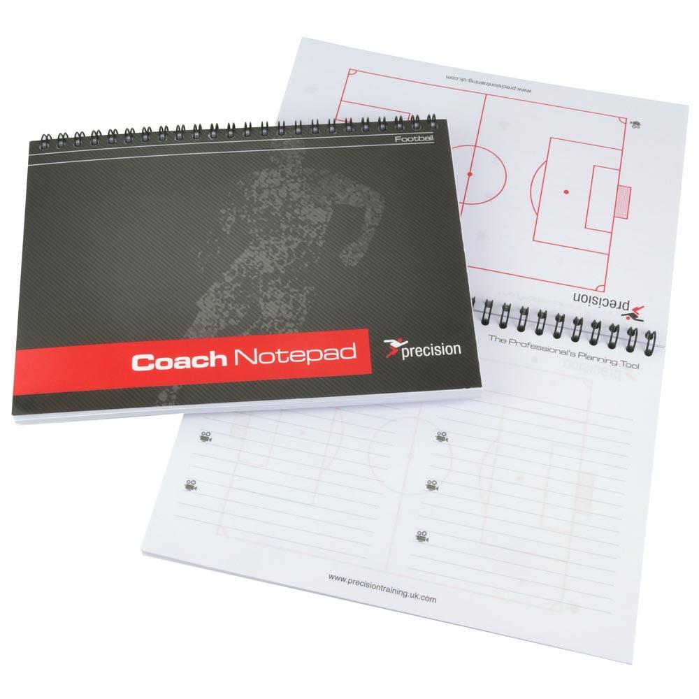 Precision A5 Football Pro-Coach Notepad (Pack 6)