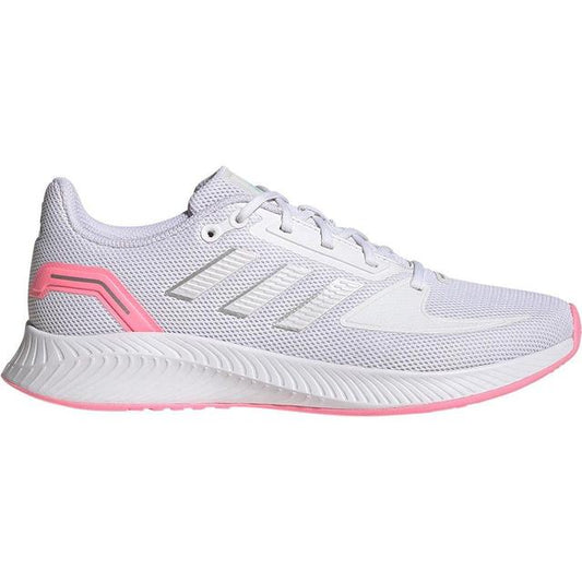 adidas Run Falcon 2.0White Pink Ladies Trainers