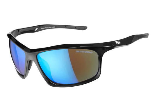 SUNWISE®  Arrow Black Sunglasses