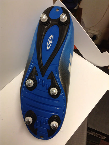 Hi-Tec Sonic Pro SI EZ Junior football boots (velcro) Black and Blue