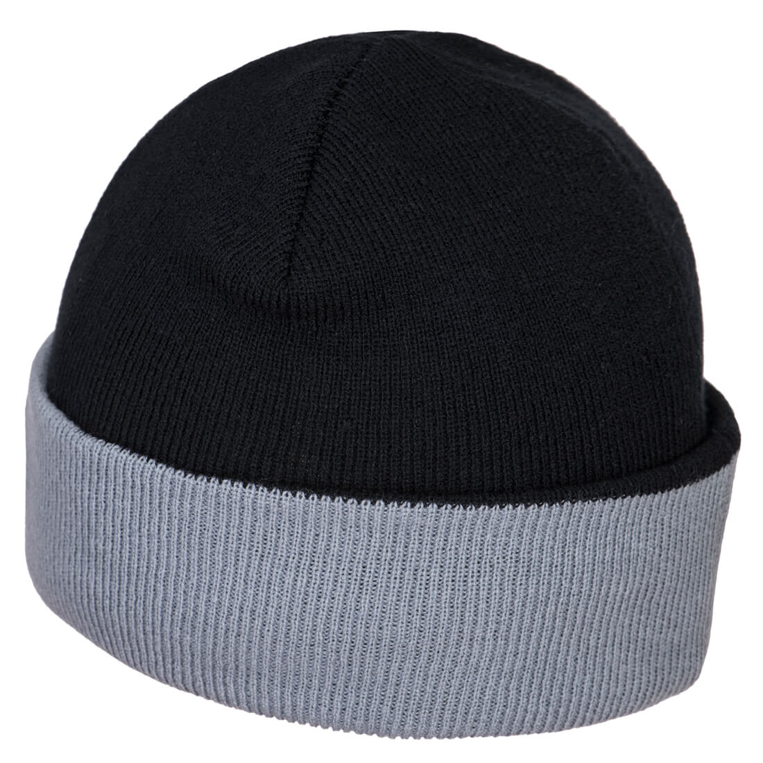Two Tone LED Rechargeable Beanie Black/Grey