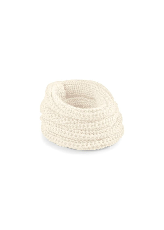 BEECHFIELD Womens Winter Eternity Snood Off White