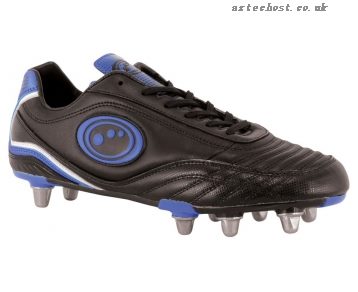 Inferno Rugby Boot Black/Blue