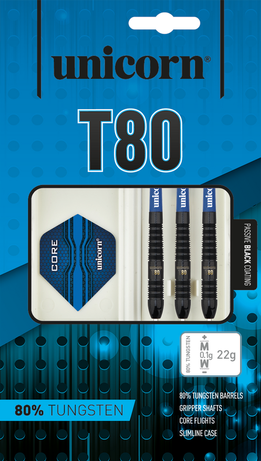 Unicorn Core XL T80 80% Tungsten Darts Set