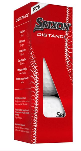 Srixon Distance Golf Balls (3 Pack)