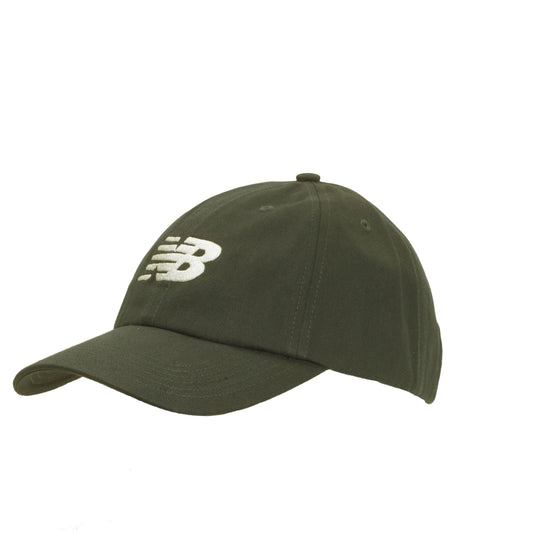 New Balance Men's 6-panel Curved Brim Snapback Cap Dark Green