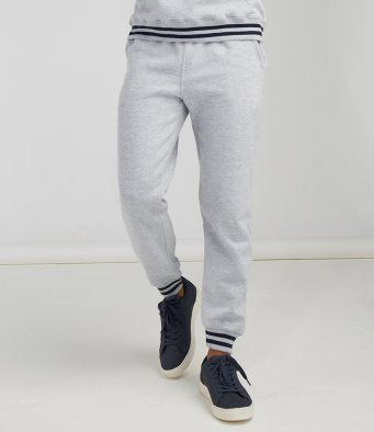 Front Row Mens / Womens - Unisex Striped Cuff Joggers - Jogging Bottoms