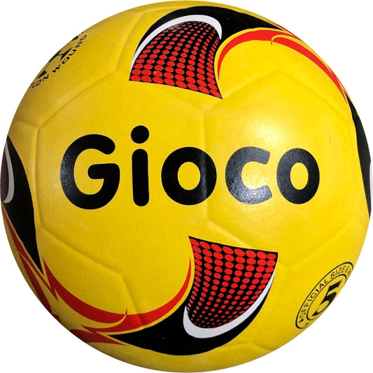 Gioco moulded football yellow size 5