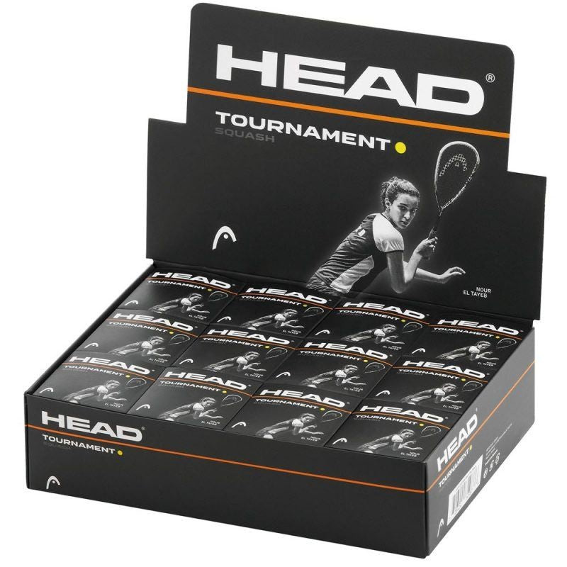 Head individual  Squash Ball- Prime, Tournament and Start options.