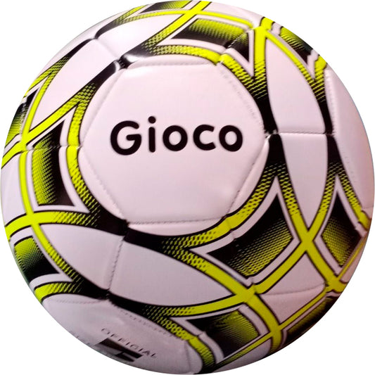 Gioco Football Yellow, White and Black