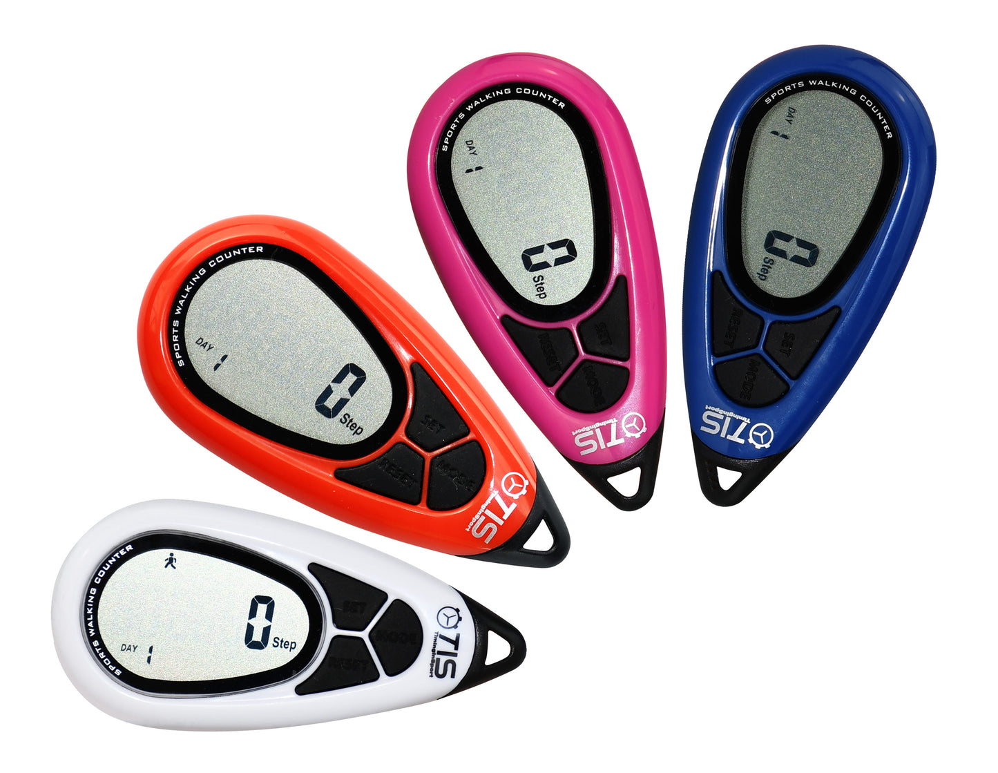 Timing in sport Pro077 Fitness 3D Pedometer with Lanyard