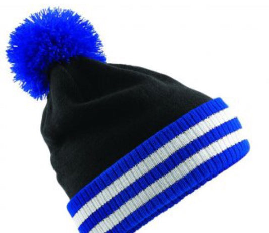 Men's Varsity style Bobble Woolley Hat