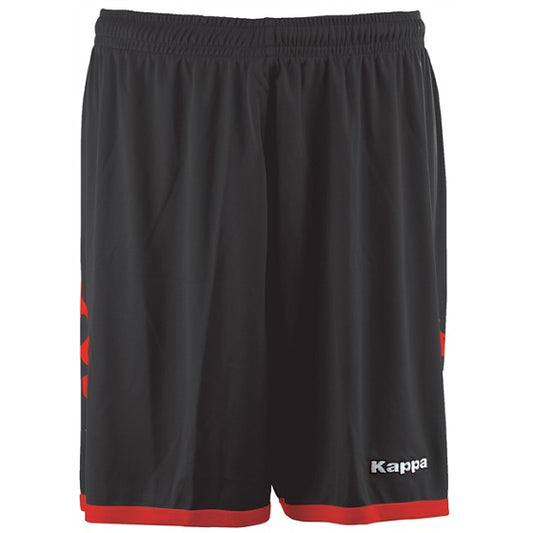Kappa Salerne Football Shorts Adults black red