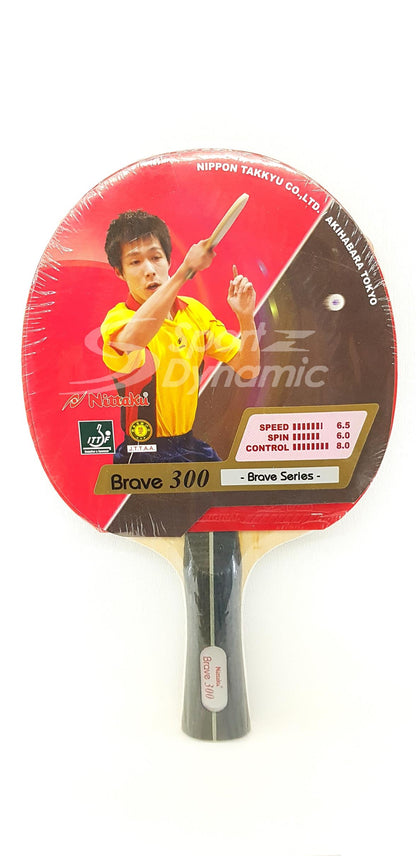 Nittaku Brave Series Table Tennis Bat 300 0r 400