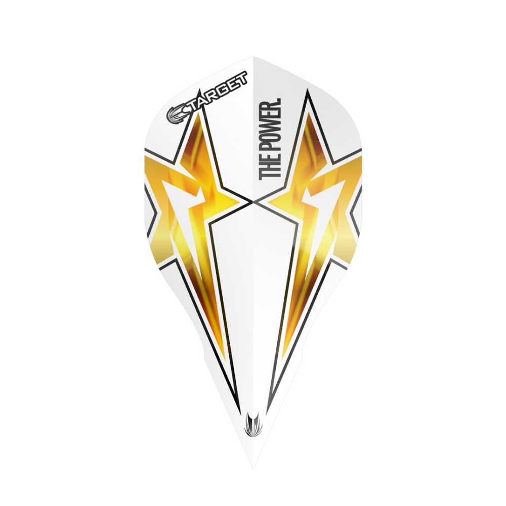 Target Power Star white Vapor Darts Flights