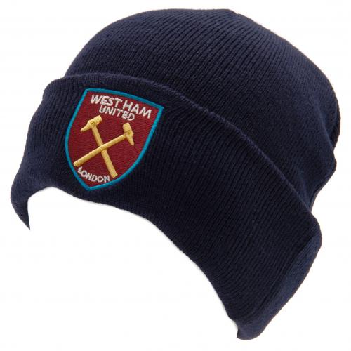 WEST HAM UNITED knitted wooly hat